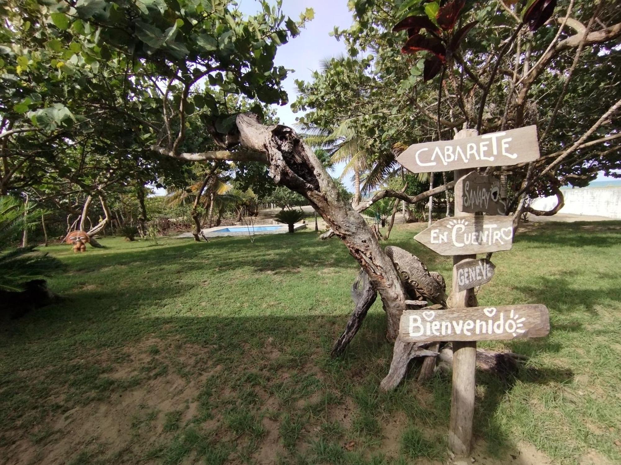 Villa Bianca - Beachfront With Pool Sosua Bagian luar foto